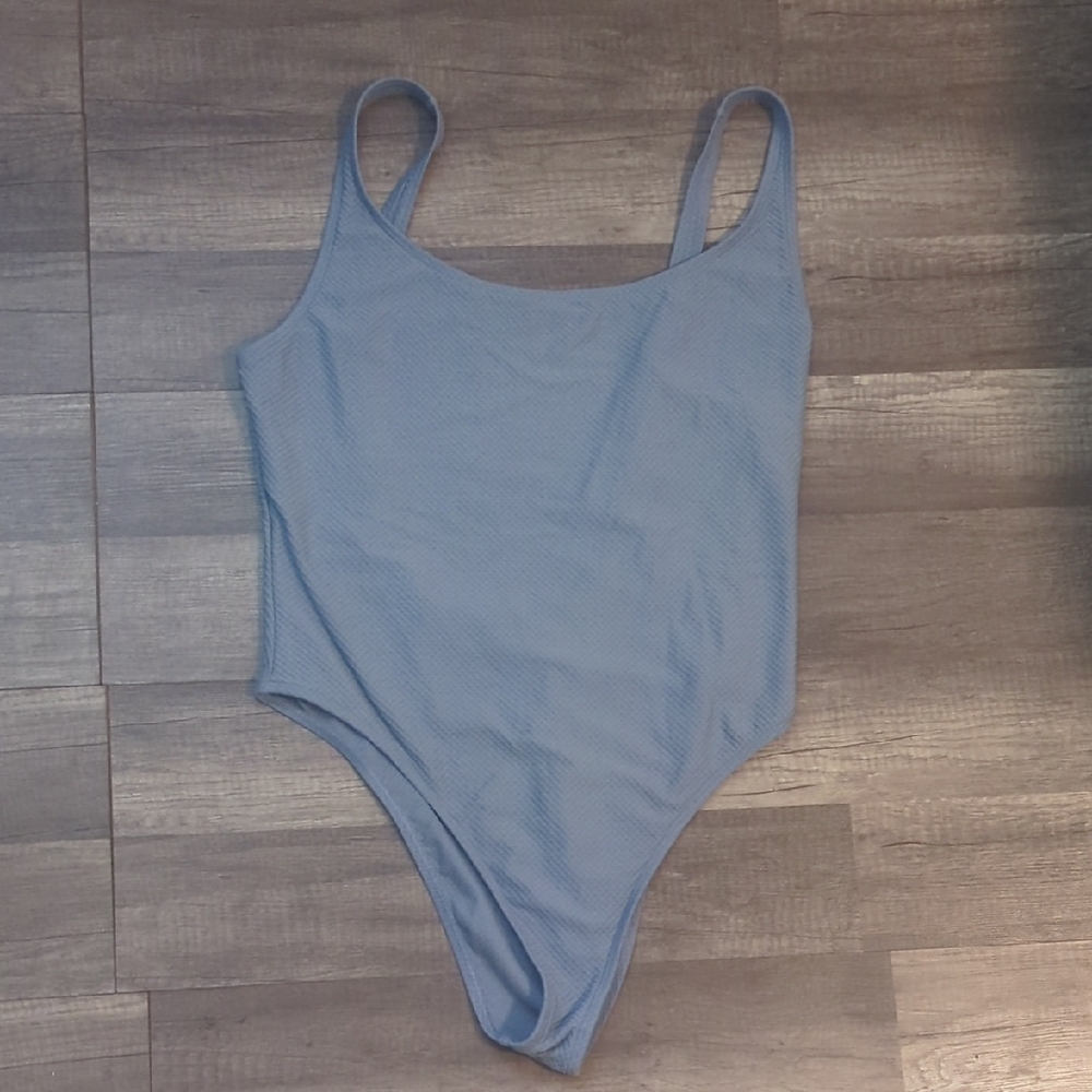 Blue Kids One Piece Swimsuit